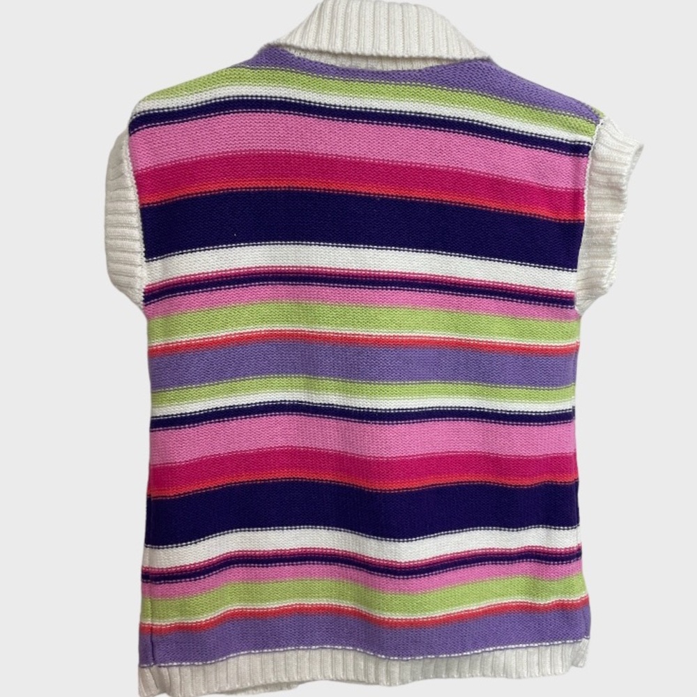 2013 Gymboree Corgi Line Multi Stripe Sweater size 2T - Picture 6 of 10